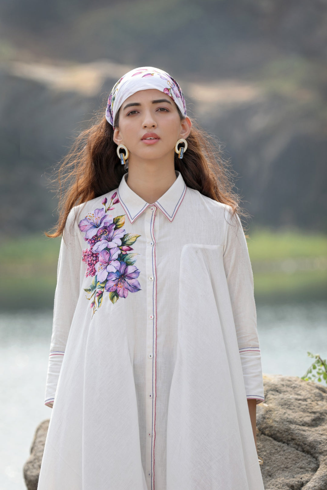 Iris Shirt Maxi Dress