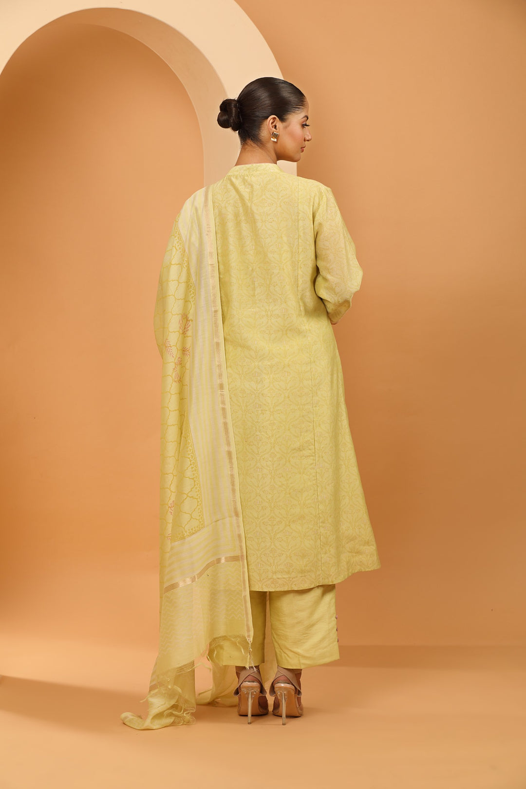 Lime Green Kurta Set