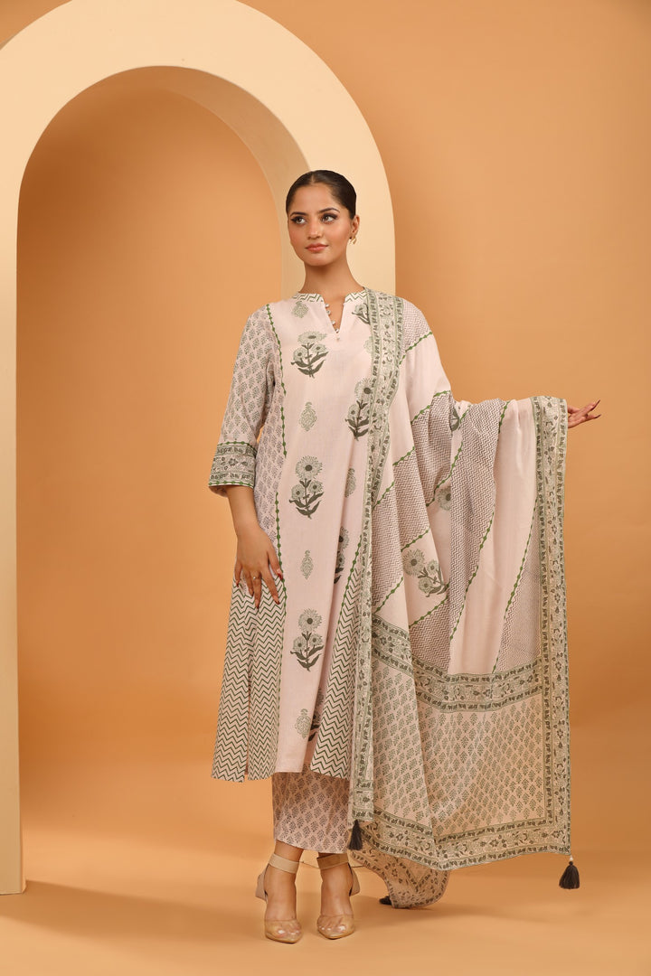 Olive Aura Kurta Set