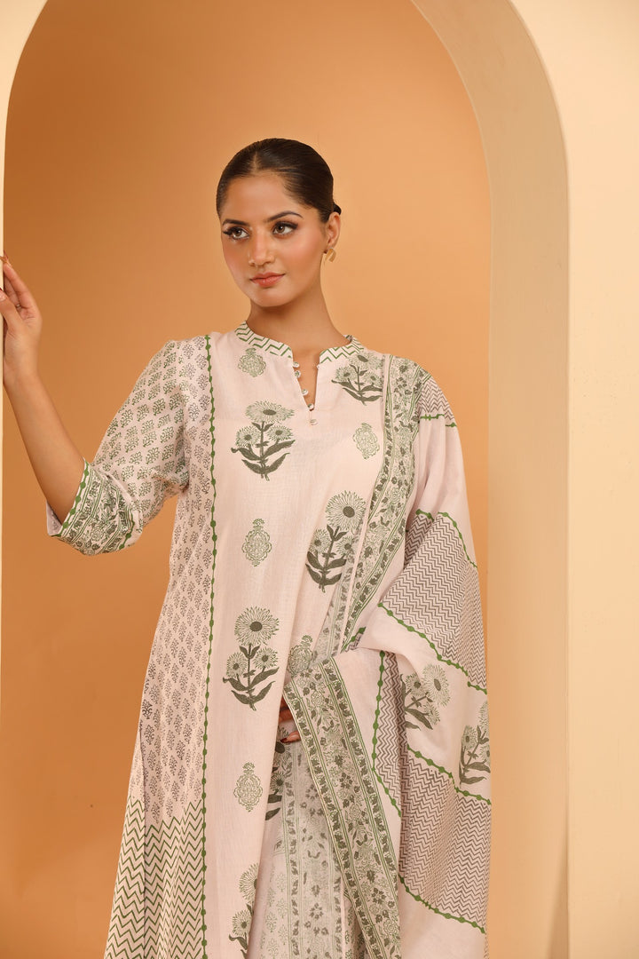 Olive Aura Kurta Set