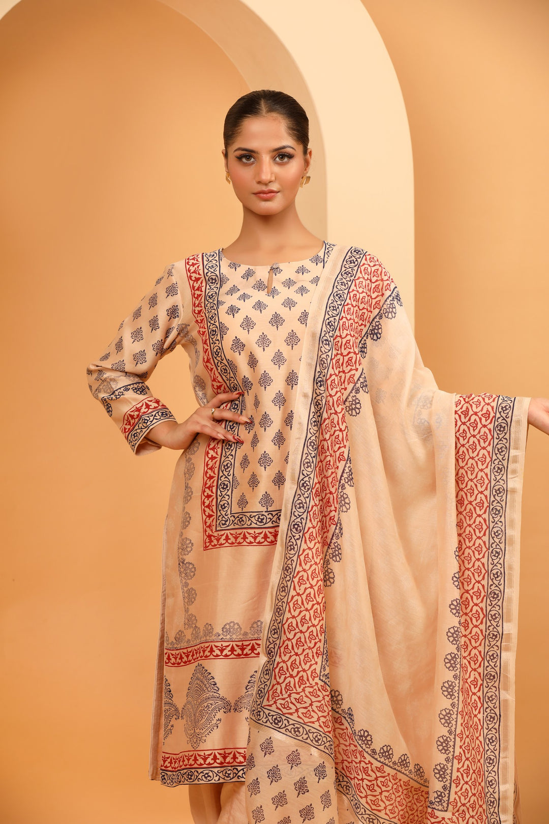 Sand Serenity Kurta Set