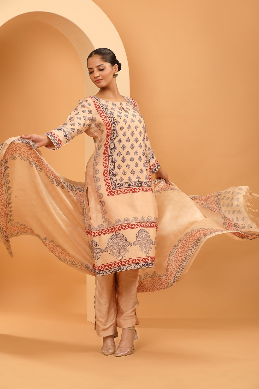 Sand Serenity Kurta Set
