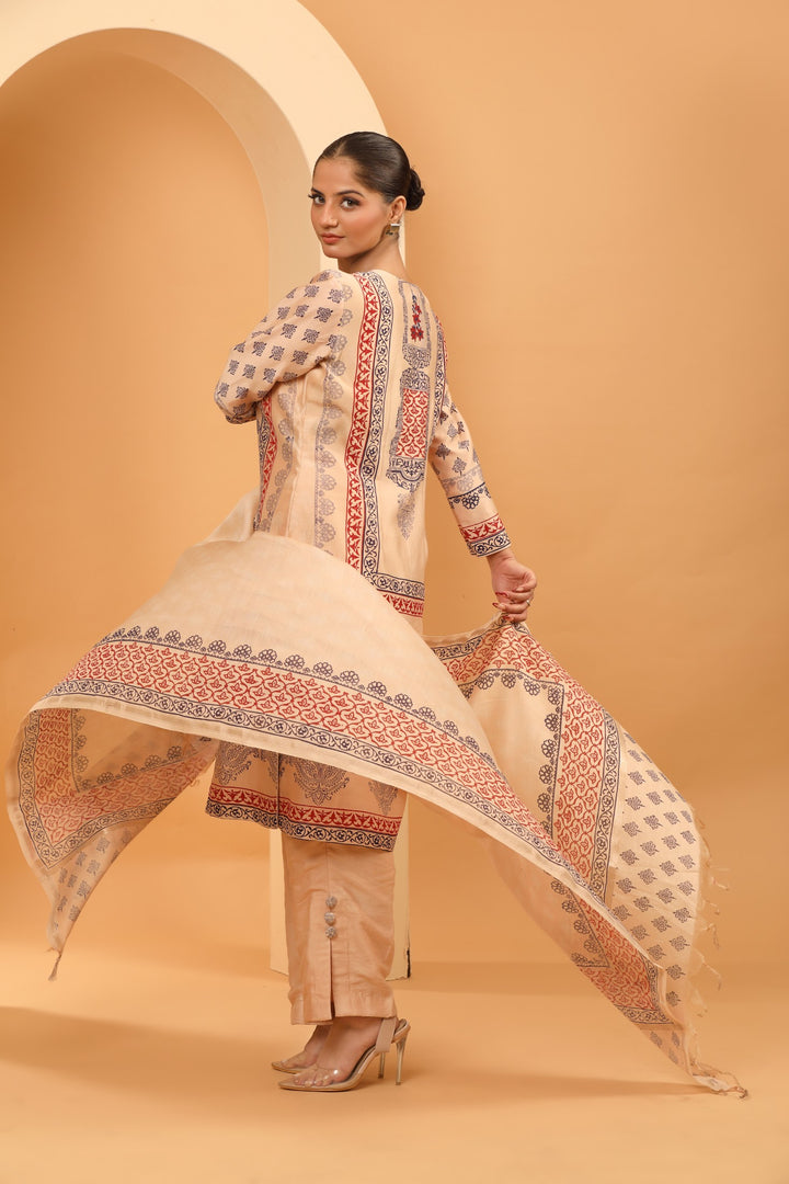 Sand Serenity Kurta Set