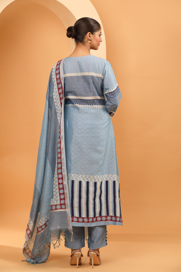 Azure Blue Kurta Set