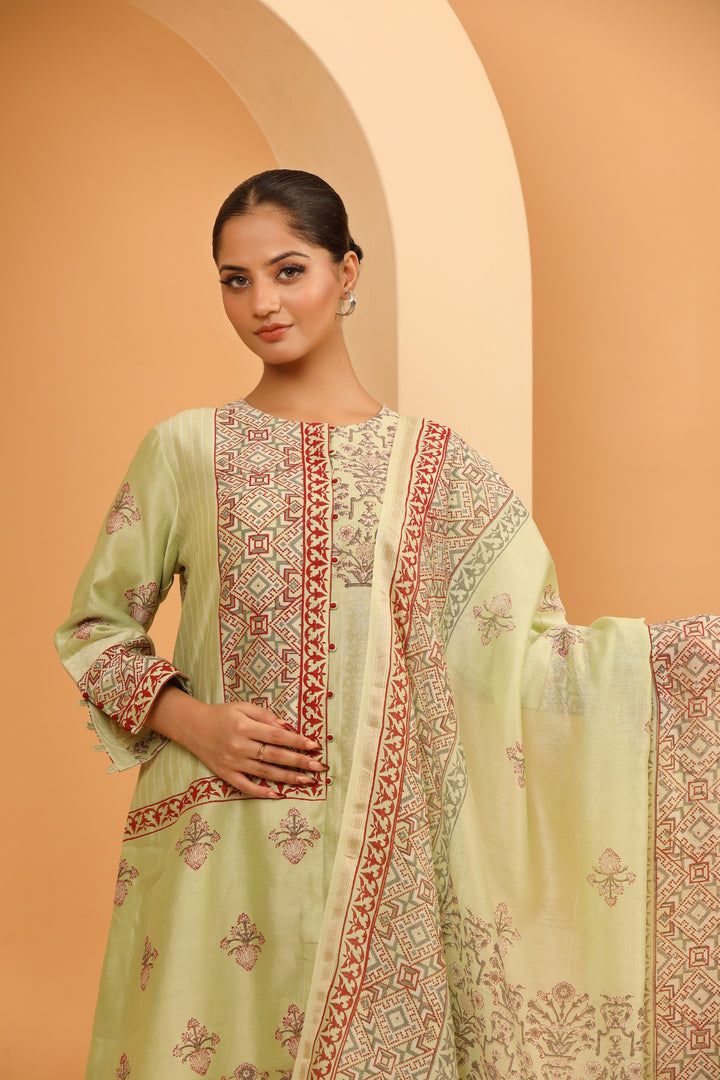 Pista Grace Kurta Set